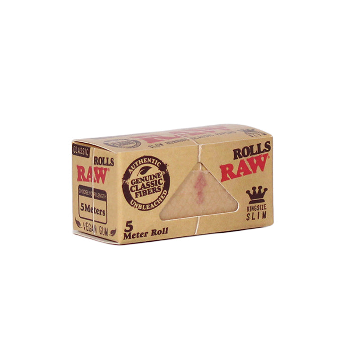 RAW Classic King Size Slim Rolls - 5 Meter