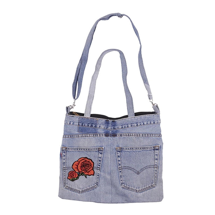 Upcycled Denim Jean Butt Bag