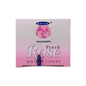 Rose Satya Dhoop Incense Cones