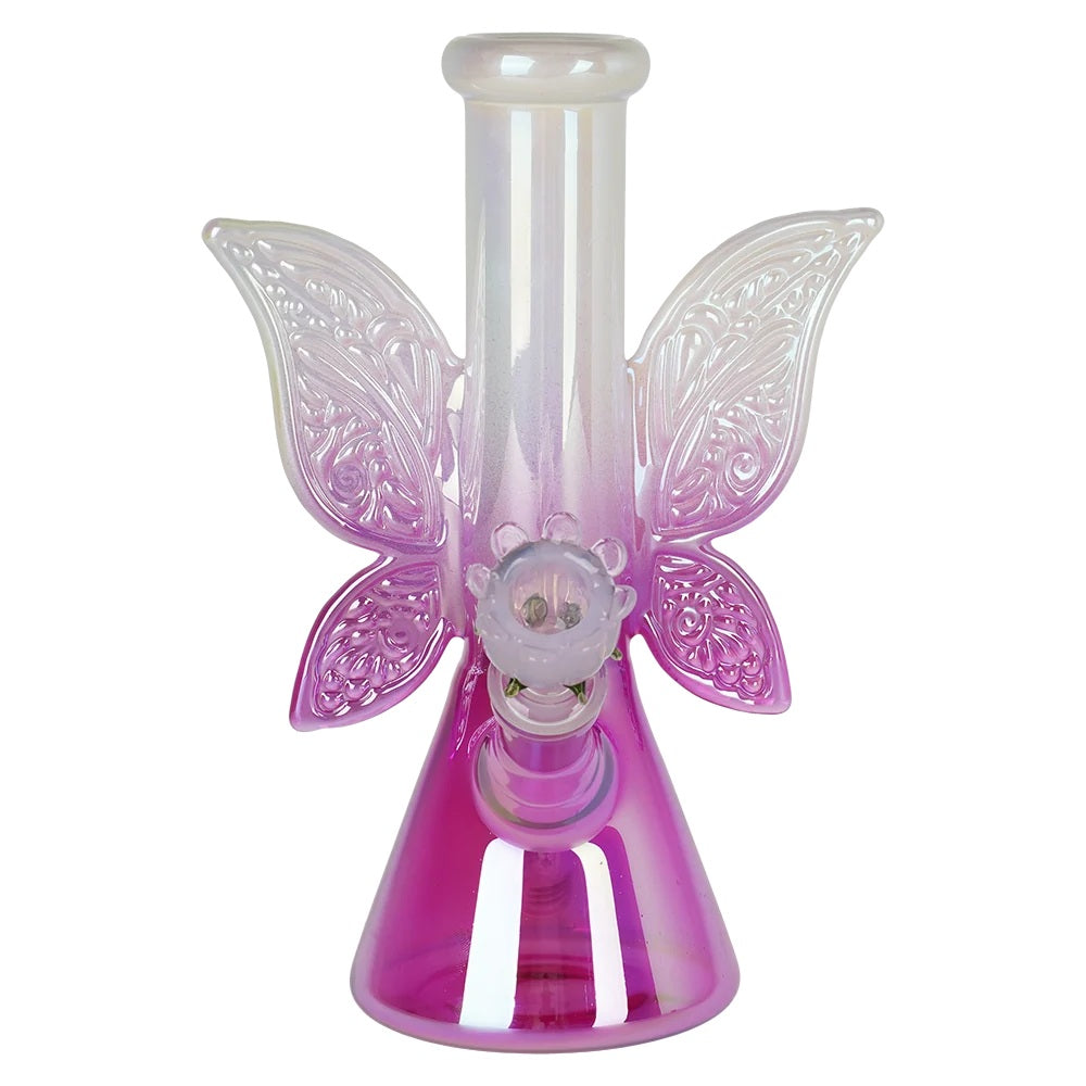 SeshGear 9" Flowering Fairytales Iridescent Beaker
