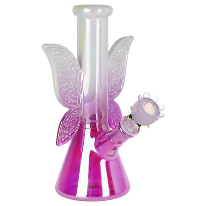 SeshGear 9" Flowering Fairytales Iridescent Beaker