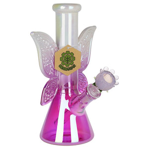 SeshGear 9" Flowering Fairytales Iridescent Beaker