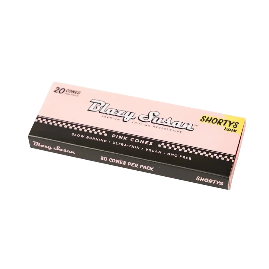 Blazy Susan Shorty 53mm Cones - 20 Pack - Pink