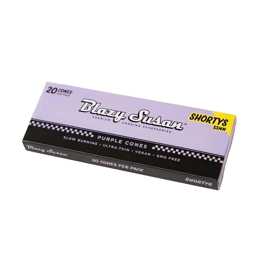 Blazy Susan Shorty 53mm Cones - 20 Pack - Purple