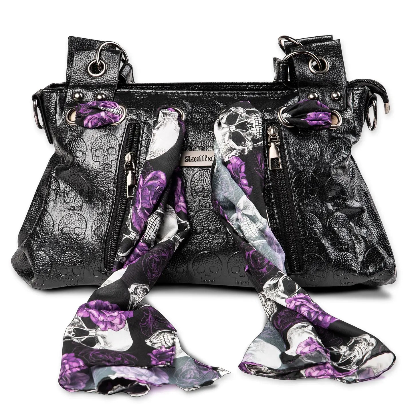 Skullistic Gothic Skull Shoulder Bag Set