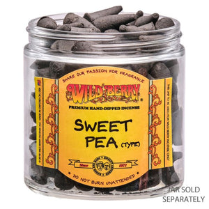 Sweet Pea (type) Wild Berry Incense Cones