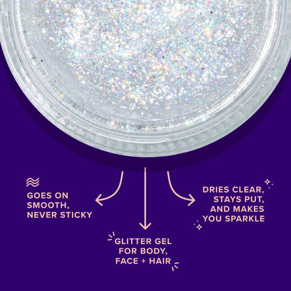 Unicorn Snot The Original Glitter Gel - Disco (Silver)