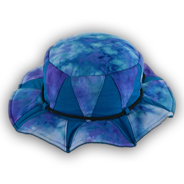 Ixchel Floppy Tie Dyed Hat with Concealed Pocket