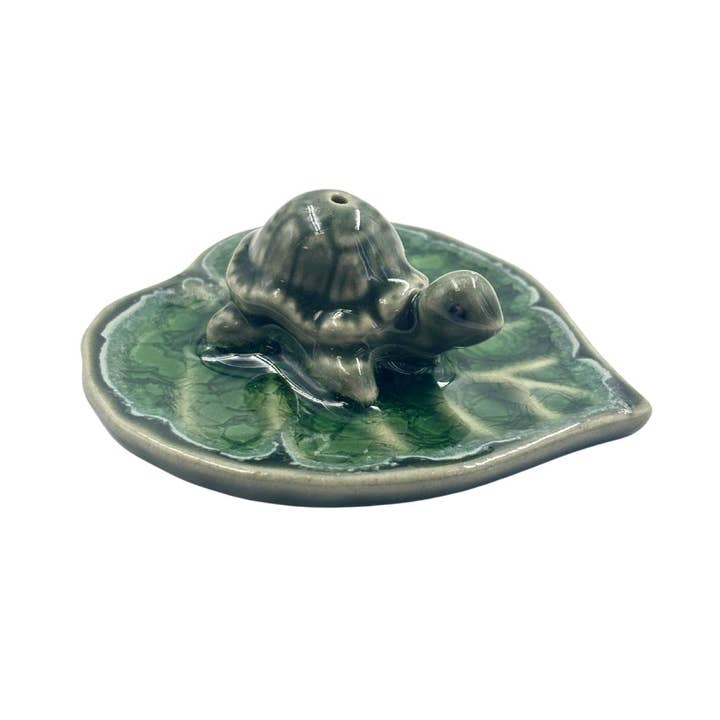 Ceramic Sea Turtle Incense Burner