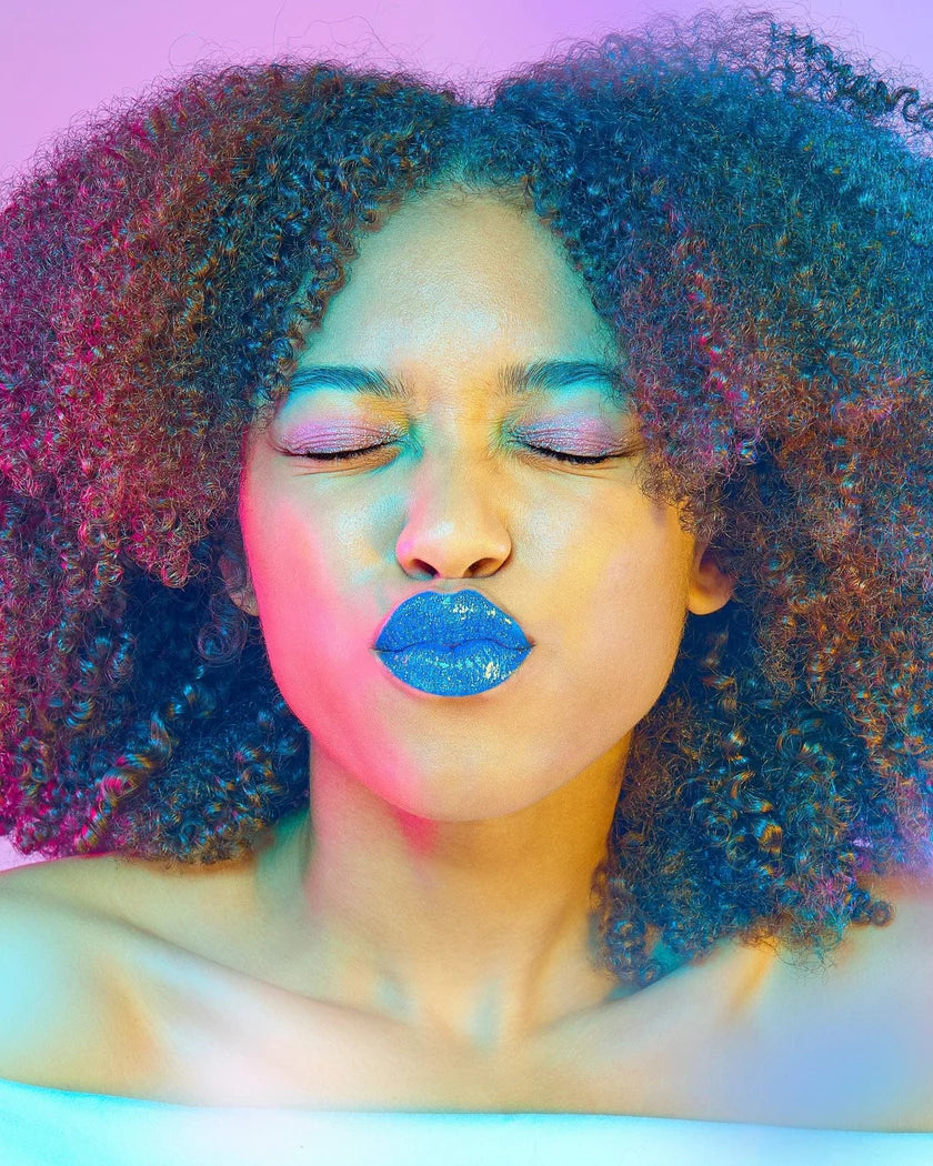 Unicorn Snot Quiet Riot 2in1 Glitter Lip Duo Lip Paint in Blue-Dream