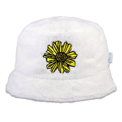 Grassroots California Janis Joplin Yellow Daisies Reversible Bucket Hat