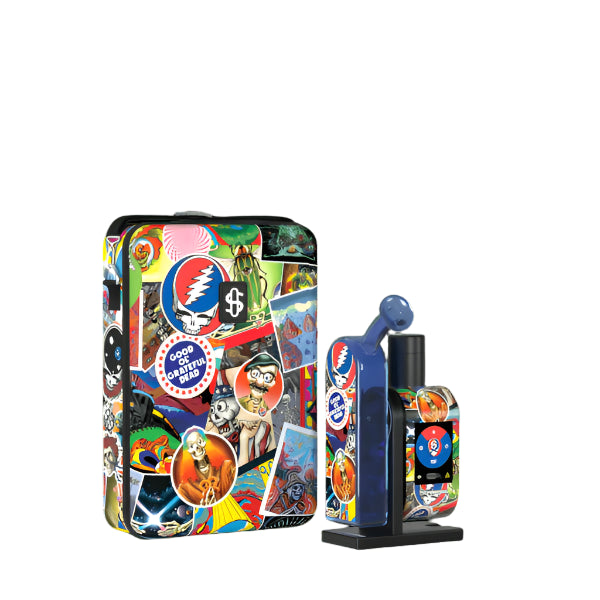 Stündenglass® Grateful Dead Modül + Dok Deluxe Travel Set - Legacy Patchwork