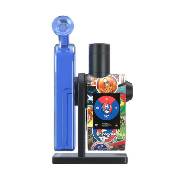 Stündenglass® Grateful Dead Modül + Dok Deluxe Travel Set - Legacy Patchwork