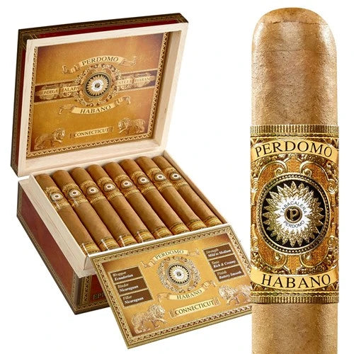 Perdomo Habano Bourbon Barrel-Aged Connecticut Robusto Cigar