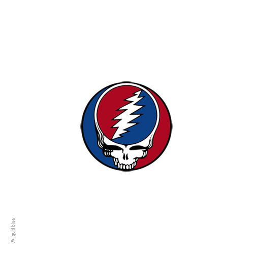 Grateful Dead SYF Window Sticker 1.6"