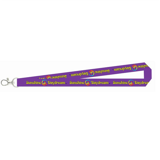 Sunshine Daydream Lanyard - Purple