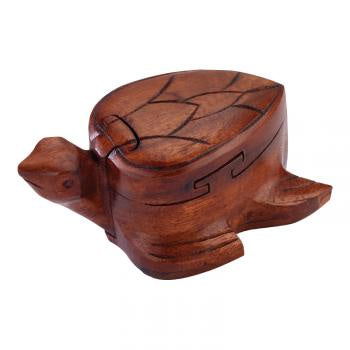Turtle Wooden Puzzle Box