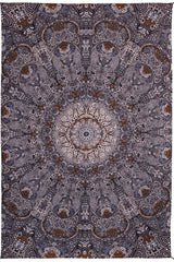 Sunburst Tapestry in Gray – 60x90
