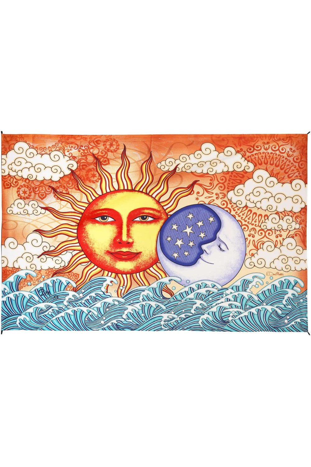 Sun & Moon Ocean Tapestry – 60x90