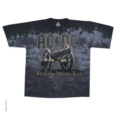 AC/DC Cannon Tie Dye T-Shirt