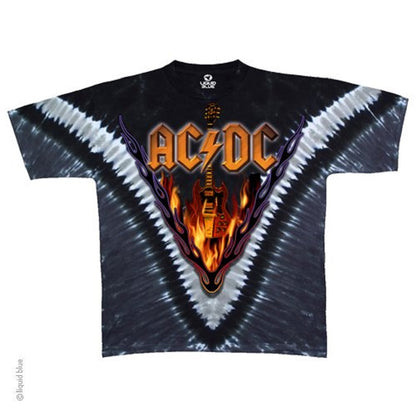 AC/DC Hells Bells Tie Dye T-Shirt