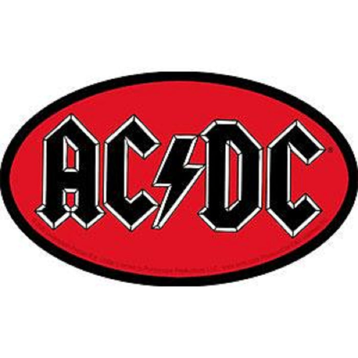 AC/DC Oval Logo Sticker