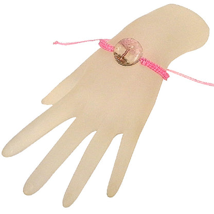 Acrylic Tree of Life Pull Tie Bracelet