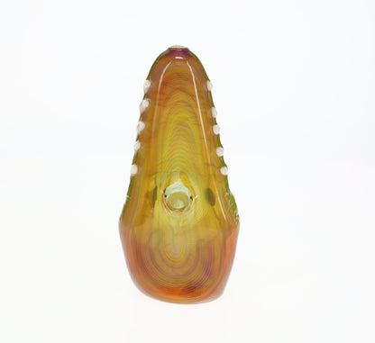 Addison Hanna Glass Green Alligator