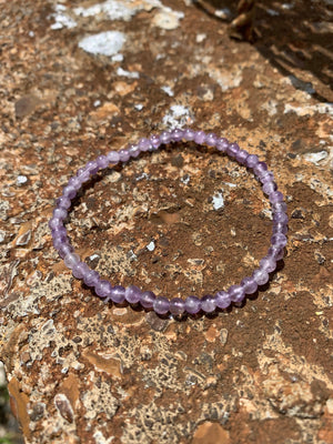 Amethyst Bracelet - 4mm