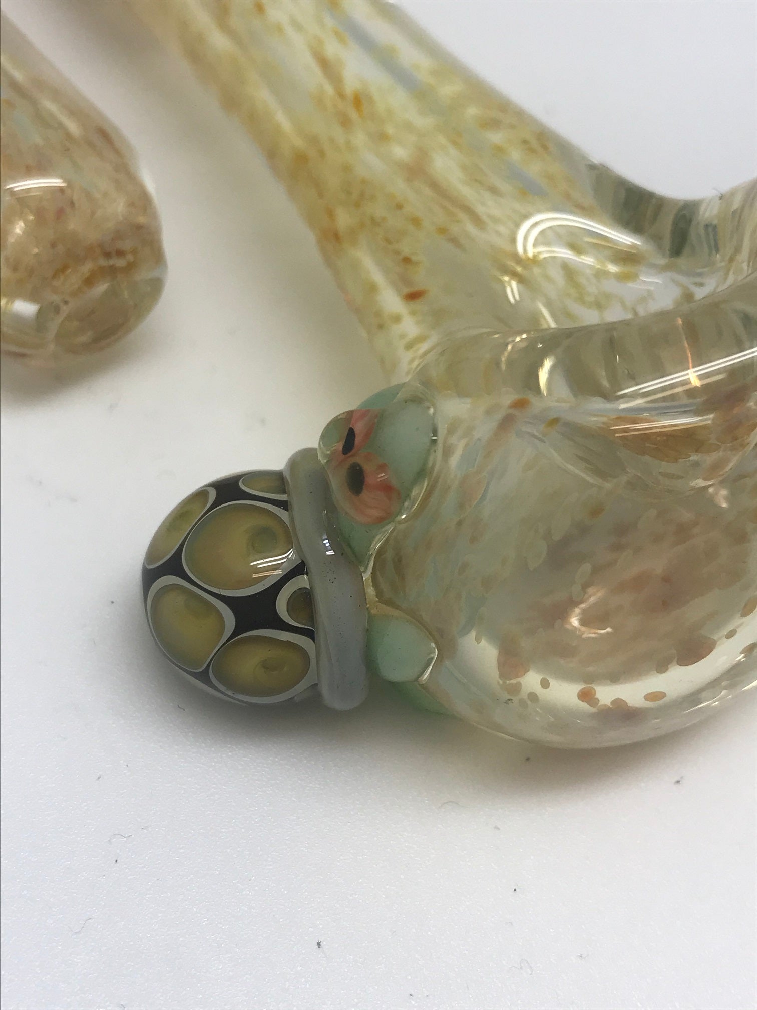 Appy State Creations Turtle Frit Pipe