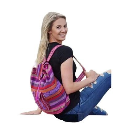 Woven Backpack