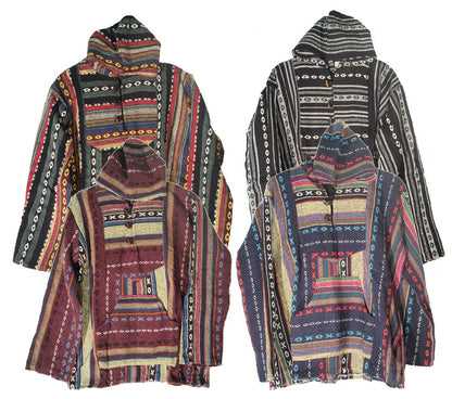 Baja Pullover with Wooden Buttons