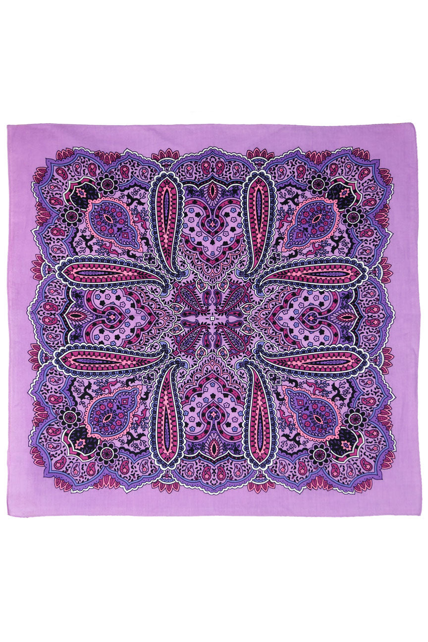 Paisley Purple Bandana