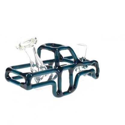 Big Lake Glass Blue Micro Truck Rig / Blue