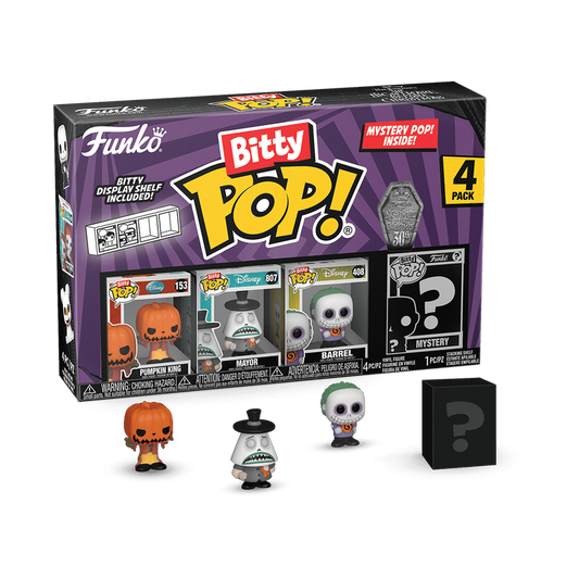 Bitty Pop! The Nightmare Before Christmas 4-Pack Series 2 (BUY 1 GET 1 30% OFF)