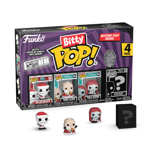 Bitty Pop! The Nightmare Before Christmas 4-Pack Series 4 (BUY 1 GET 1 30% OFF)