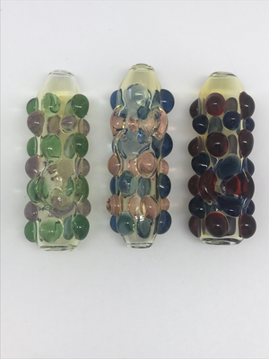 Black Dog Glass Color UV Dot Fumed Steam Roller SALE