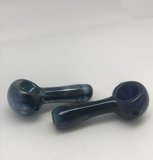 Black Dog Glass Solid Color Metallic Fume Pipe