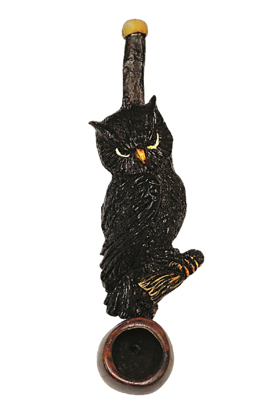 Black Owl Pipe - Small SALE