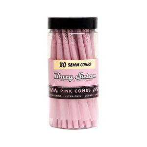 Blazy Susan Cones 98mm - 50 Pack - Pink