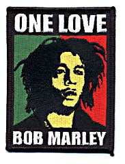Bob Marley One Love Square Patch