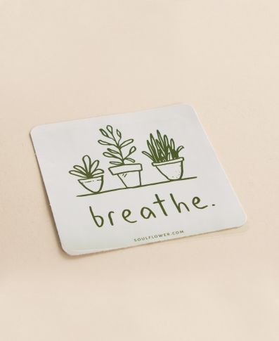 Soul Flower Breathe Sticker