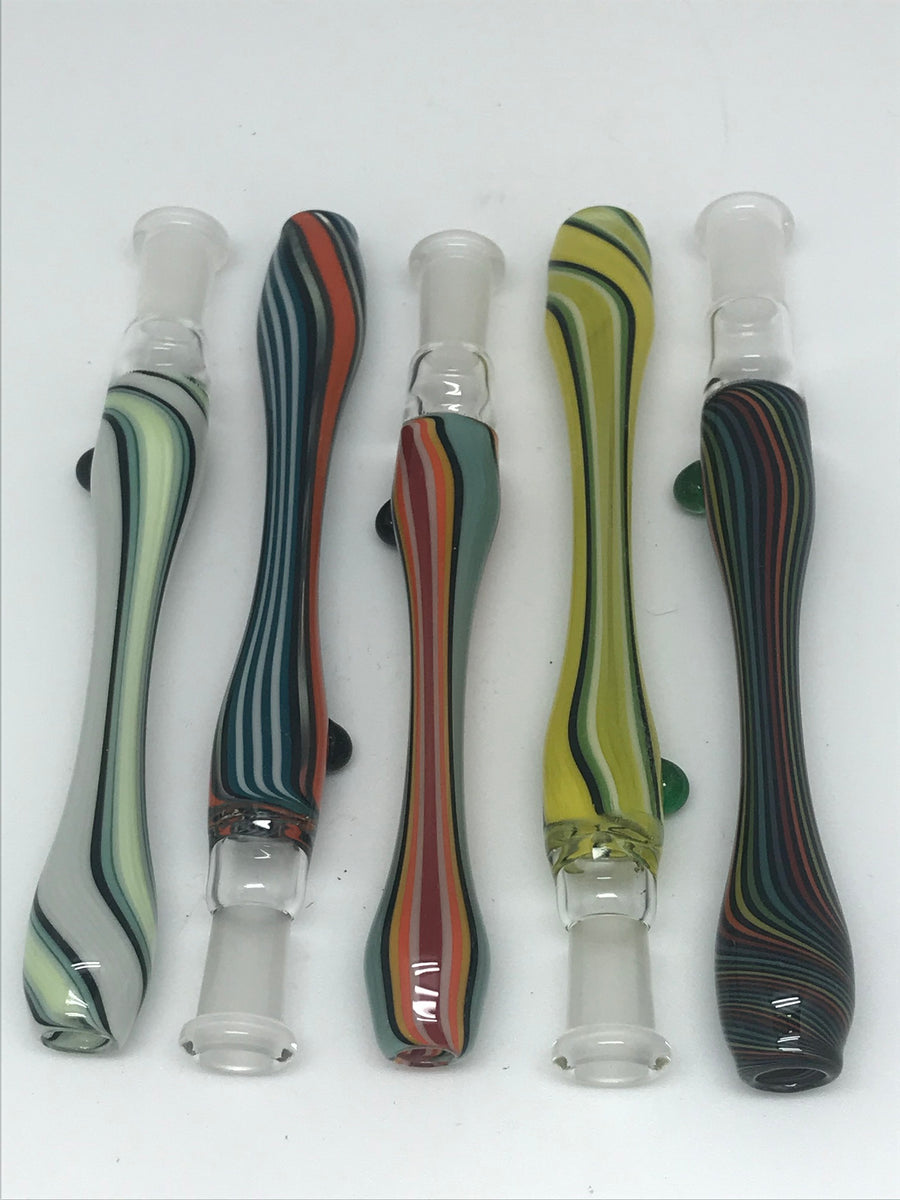 Brickyard Glass Full Color Linework Nectar Collector + Tip