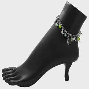 Crystal Moon Anklet