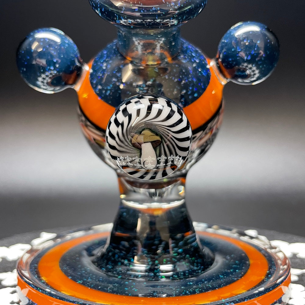Cajun Glass Designs x Moo Glass Helisphere Collab