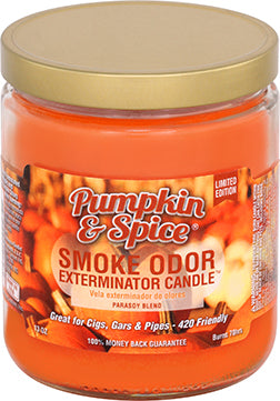 Pumpkin Spice Smoke Odor Candle