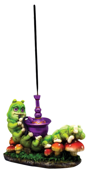 Caterpillar & Hookah Incense Burner
