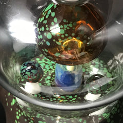 Chad G Glass Mushroom Patch Dome Mini Tube