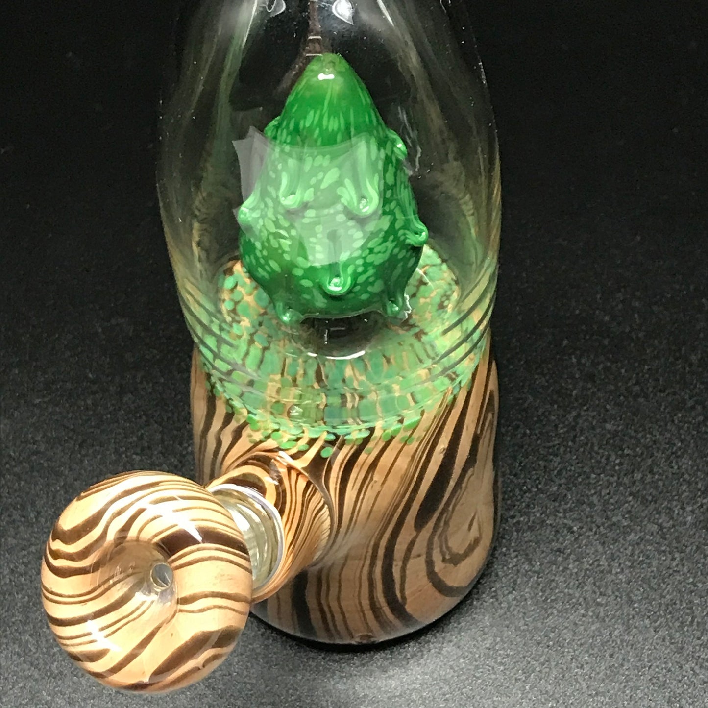 Chad G Glass Wood Grain Tree Dome Mini Tube