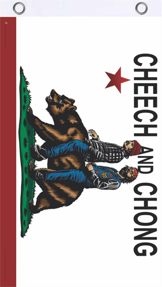 Cheech and Chong Cali Flag 3'x5'